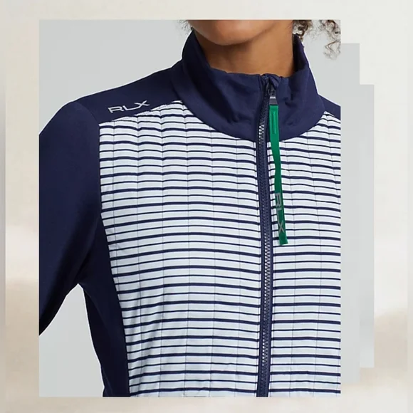 RLX Ralph Lauren-Quilted Hybrid Zip Jacket - Picture 5 of 6